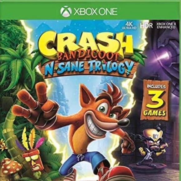 Crash Bandicoot N. Sane Trilogy (Xbox One)   - Picture 1 of 7